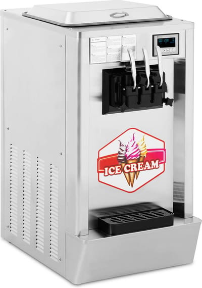 Softijsmachine - 1640 W - 23 l/u - 3 Smaken - Royal Catering