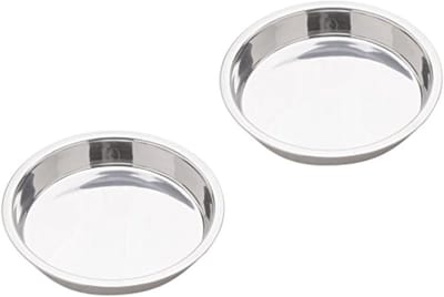 Ronde Cakevorm - Taartvorm Bakblik - Taarten Bakken - Roestvrij Staal - 23 cm - Zilver