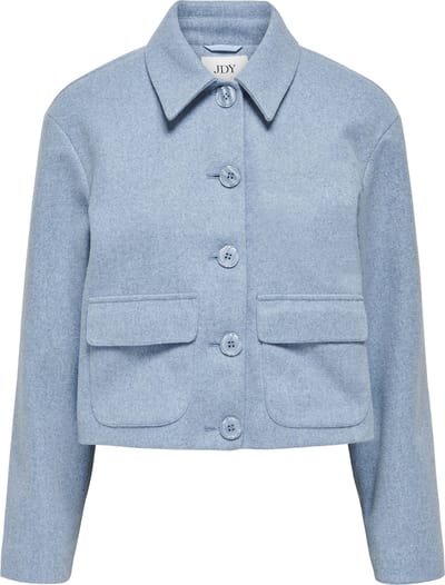 Jacqueline de Yong Blazer Jdycallie Life Short Jacket Otw Hab 15311852 Cashmere Blue/ Melange Dames Maat - S