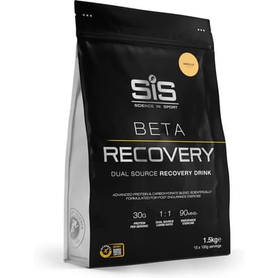 SIS - BETA Recovery drink poeder - post workout proteïne poeder - 1:1 Dual-source carbohydrate - vanille - 500g (5 servings)