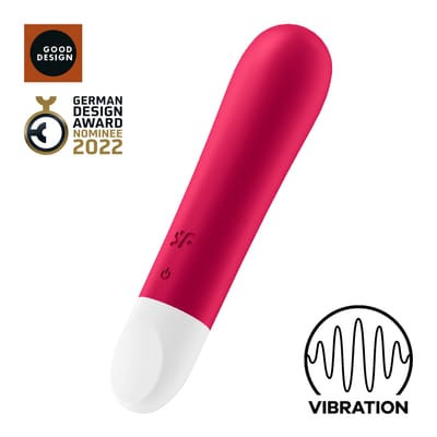 Satisfyer, minivibrator, 'Ultra Power Bullet 1', 10,5 cm, waterdicht, oplaadbaar, medische siliconen