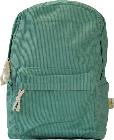 Honeybears - Corduroy rugzak – Schooltas - Kinder rugzak – Rib tas - Groen