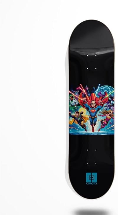 Skateboard Deck - Houten Plank - Straat Skate - Duurzaam Hout - 8.25 Inch - Meerkleurig