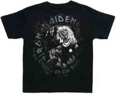 Iron Maiden - Number Of The Beast Kinder T-shirt - Kids tm 8 jaar - Zwart