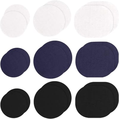 Herstel Patches voor Schoenen - 18 Stuks Zelfklevende Ronde Patches voor Hielbescherming en Schoenreparatie