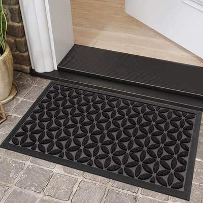 Eenvoudige Mat Entree Huis Entree Buiten Stofverwijdering Slijtmat Antislip Deurmat 61*92cm