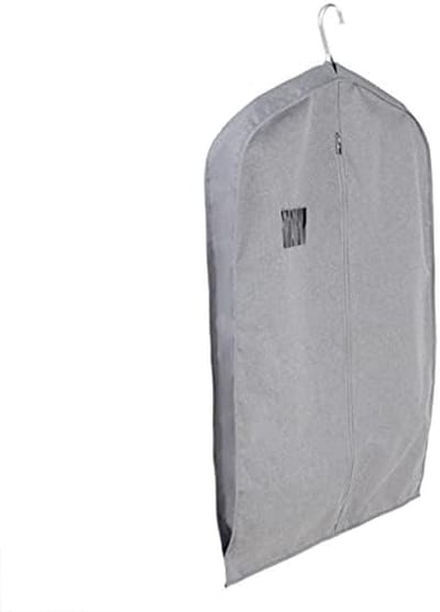 Kledinghoezen Set - Beschermhoezen Garderobe - Kleding Beschermen - Ademend Waterafstotend - 2 Stuks - Lichtgrijs