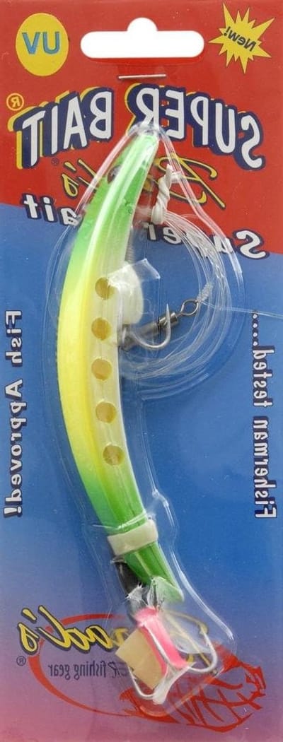 Vis Lokaas - Vissen Lokken - Vissen - Drie Haak - 45.36 g - Geel Groen