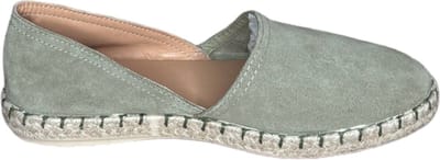 Q Fit Cindy olive green moccassin (Maat - 38, Kleur - Groen)