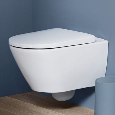 Duravit D-neo Wandclosetpack - met wandcloset - diepspoel - rimless - inclusief verborgen bevestiging - 37x54x40cm - met c - wit hoogglans
