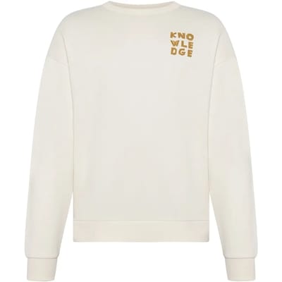 Bedrukt sweatshirt met ronde hals KnowledgeCotton Apparel