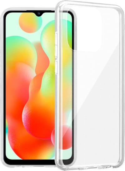 Cadorabo Hoesje geschikt voor Redmi 12C in VOLLEDIG TRANSPARANT - Beschermhoes gemaakt van flexibel TPU Silicone Case Cover