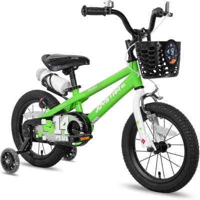 Kinderfiets met zijwieltjes voor jongens en meisjes in diverse maten