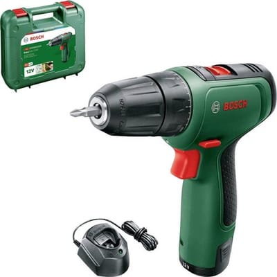 Bosch Home and Garden EasyDrill 1200 Accu-schroefboormachine 12 V 2 snelheden Incl. accu, Incl. lader, Incl. koffer