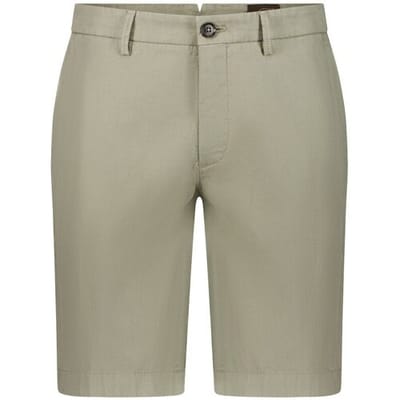 Gardeur Bermuda Jordan-1 Authentic Herringbone Low Crease Finish Soft Touch Khaki / male