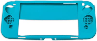 Silicone Bescherm/Grip Hoes Skin geschikt voor Nintendo Switch OLED - Turquoise