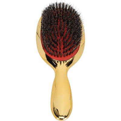 Luchtkussen Massageborstel Vrouwen Ontwarrende Haarborstel voor Krullend Steil Haar Stylingtool Zilver goud