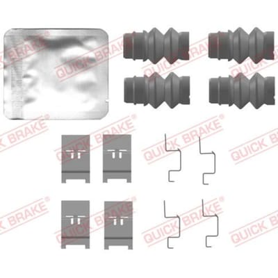 Toebehorenset, schijfremblok QUICK BRAKE 109-0135