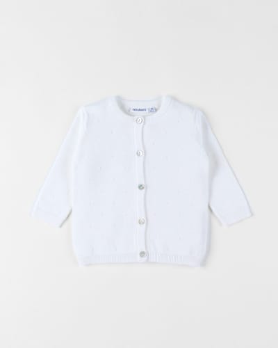Noukie's - Gilet - Off white - Meisjes - Gebreid - 2 jaar 92
