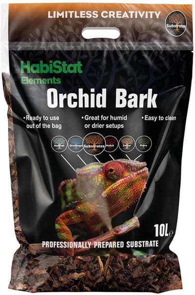 HabiStat Orchid Bark - Terrarium Bark Bodembedekking