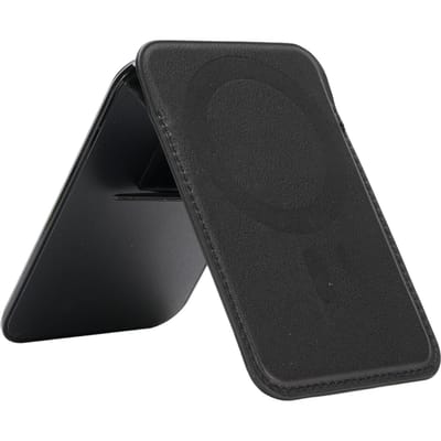 Portefeuille magnétique NFC pour téléphone portable, écran d'encre multifonction, projection DIY, carte magnétique portable black