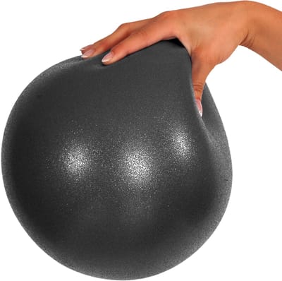 Zachte Ballonbal: 17-19 cm - zwart- Mambo Max