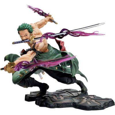 Heet One Piece 10cm Anime Figuur GK Roronoa Zoro Drie-mes Sa-maximum Manga Anime Beeld Actie Model Verzameling Model Kind Speelgoed