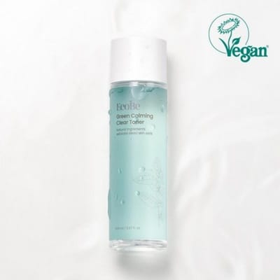 EcoBe Green Calming Clear Toner / Kalmerende, zuiverende gezichtstonic voor de gevoelige en gestresste huid 150 ml