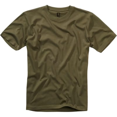 Brandit T-shirt - Premium T-Shirt - S tot 7XL - voor Mannen - olijf