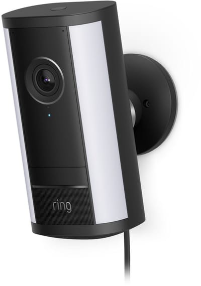 Ring Buitencamera Pro (nieuwste generatie) - Plug-in - Zwart - 4K