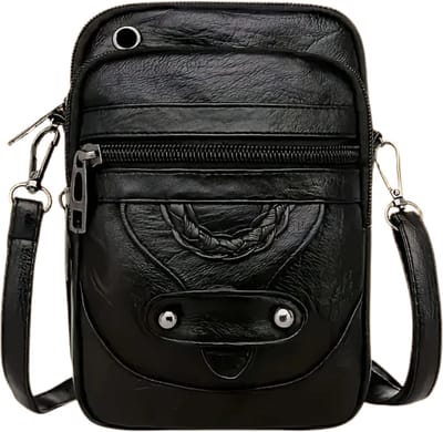 Livano Schoudertas - Dames - Heren - Crossbodytassen - Slingbag - Bag - Nektas - Nektasje - Messenger - Crossbody - Zwart