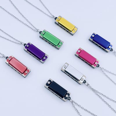 muziekinstrumenten-8-Delige Set Mini-Harmonica 4 Gaten 8 Noten - voor Kinderen, Beginners & School-Belle's product