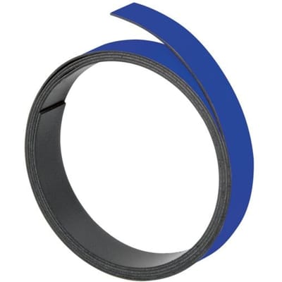 FRANKEN magneetband, (L)1.000 x (D)15 x (H)1 mm, blauw