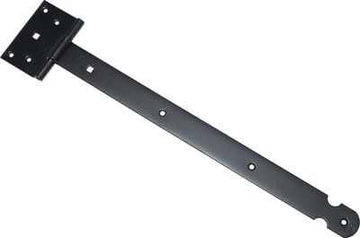 Wovar Kruisheng Verzinkt Zwart 40 cm Zwaar | Per stuk