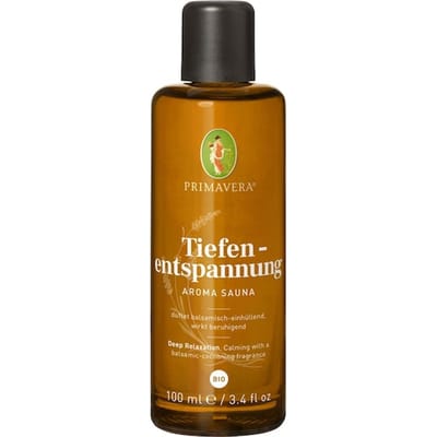 Primavera Sauna Aroma diepe ontspanning biologisch Aetherische oliën Dames 100 ml