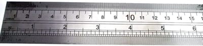Metalen Liniaal - Meetlat Precisie - Precisie Metingen - Roestvrij Staal - 1 Meter - Zilver
