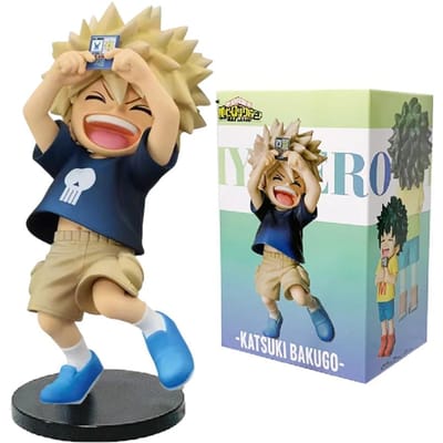 Op Voorraad Nieuwe Anime My Hero Academia Midoriya Izuku Bakugou Katsuki Kindertijd Serie Anime Figuur Speelgoed voor Kinderen Kerstmis Hoge Kwaliteit Cadeau