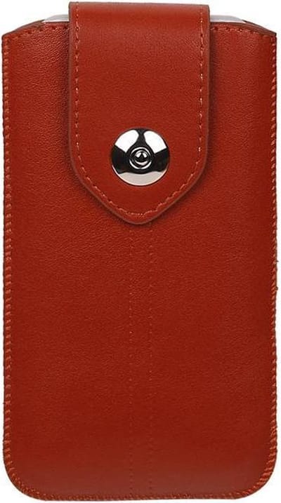 Luxe Smartphone Pouch - Hoesje Geschikt voor iPhone 6 / S Bruin