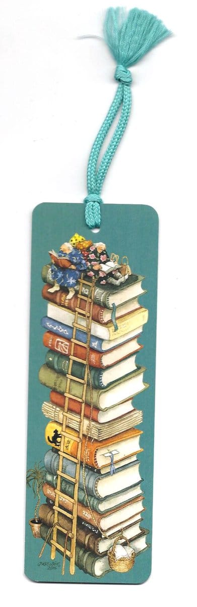 2 Boekenlegger met kwastje (ILBM1)