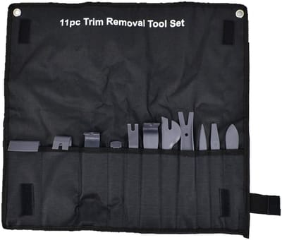 AWTOOLS AW17310 Bekleding Demontageset - 11-delig - Interieur Verwijdergereedschap - Krasvrij Polipropyleen - Voor Dashboard, Deurpanelen en Sierlijsten - Auto Gereedschap - 5903678604400