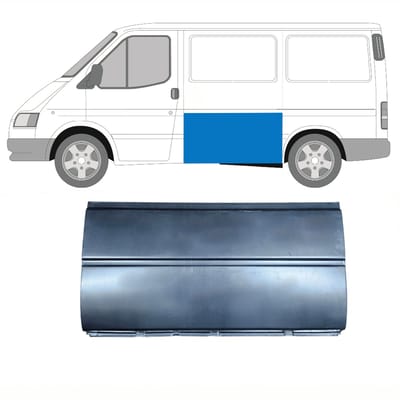 Reparatiepaneel zijpaneel voor Ford Transit 1986-2000 / Links