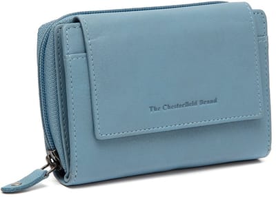 The Chesterfield Brand portemonnee Orveta Ladies Wallet Skyblue Lichtblauw