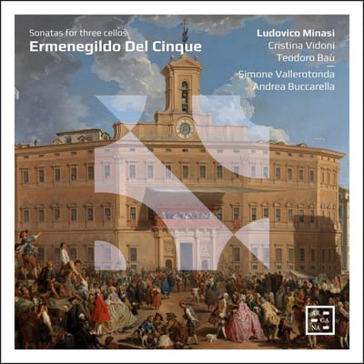 Ludovico Minasi, Cristina Vidoni, Teodoro Baù, Simone - Del Cinque: Sonatas For Three Cellos (CD)