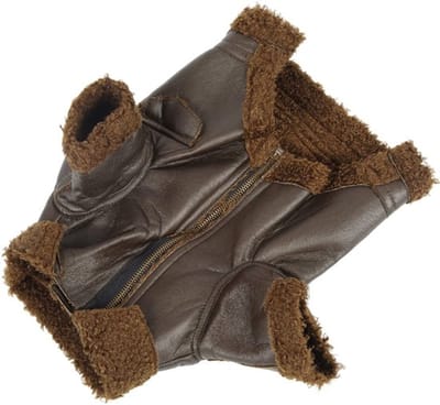 SVGCommerce - Leren Hondenjas - Warm voor de Winter - Waterdicht en Winddicht