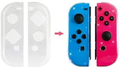 Dailygoody - Beschermhoes Gamepad - Vervangende Hoes - Stof/Krasbestendig - Transparant - Game Controller Bescherming - Geschikt voor Switch - Mo