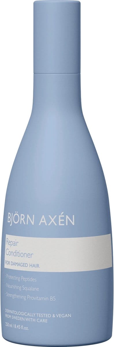 Björn Axén Repair Conditioner 250 ml – Herstellende Conditioner Voor Beschadigd & Droog Haar - Met Peptiden, Squalane & Provitamine B5 – Versterkt En Hydrateert - Geeft Zachte Glanzende En Gezonde Lokken – Vegan & Dermatologisch Getest