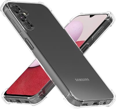 Siliconen Antishock hoesje geschikt voor Samsung Galaxy A34 5G | Bumpercase Back Cover | TPU Case Backcover Beschermhoes | Transparant
