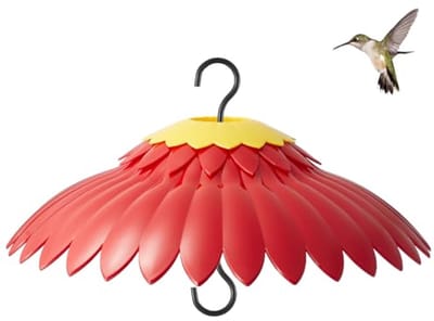 Bird Feeder Regenhoes met Koepel Baffle voor Weerbescherming van Kolibries