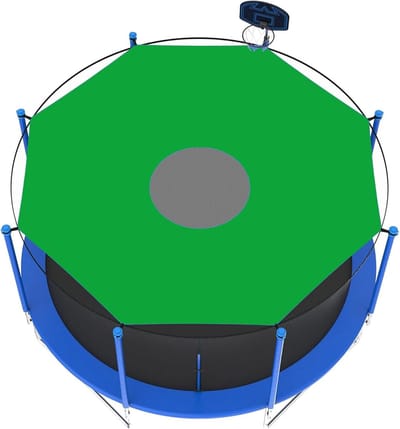 Trampoline Schaduwhoes - Zonwering Cover - Buiten Bescherming - Waterdicht Scheurvast - Diverse Maten