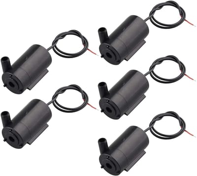 Dailygoods - Mini Waterpomp - Submersible Motorpomp - Compact formaat - Voor Aquarium en Fontein - Ideaal voor watercirculatie - Efficiënte pomp voor...